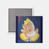 Ganesha magneet -3 (Voorkant / Achterkant)