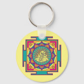 Ganesha Mandala Sleutelhanger (Voorkant)
