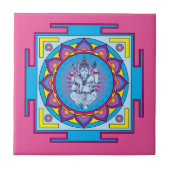 Ganesha Mandala Tegeltje (Voorkant)