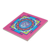 Ganesha Mandala Tegeltje (Zijkant)