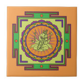 Ganesha Mandala Tegeltje (Voorkant)