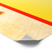 Ganesha marigold garlands Haldi Ganesh pooja Poster (Hoek)