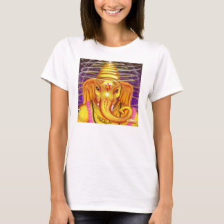 Ganesha met Helmet-t-shirt T-shirt