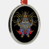 Ganesha Metalen Ornament (Rechts)