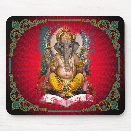 GANESHA - Mousepad Muismat (Voorkant)