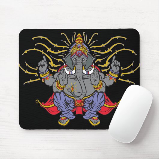 Ganesha Muismat (Met muis)