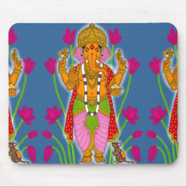 Ganesha-muismat, telefoonhoesje en sleutelhanger-s muismat