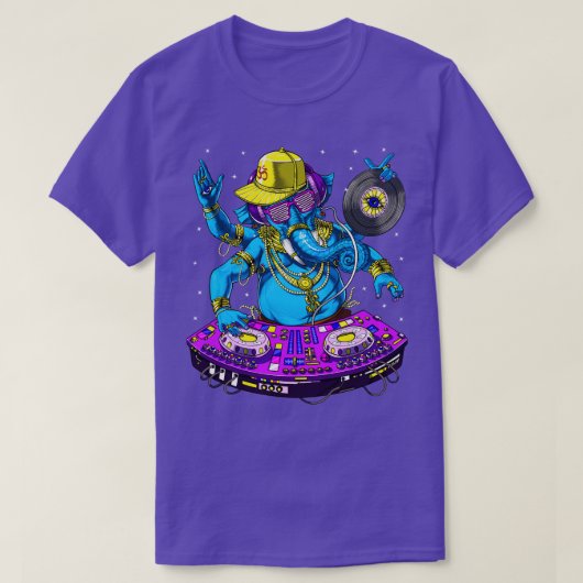 Ganesha Music DJ T-shirt (Design voorkant)