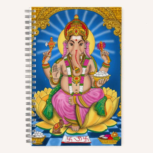 Ganesha-Notitieboek Notitieboek (Voorkant)