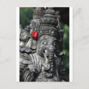 Ganesha-olifant Hindu God Briefkaart