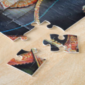 Ganesha-olifant Hindu Succes God Legpuzzel (Zijkant)