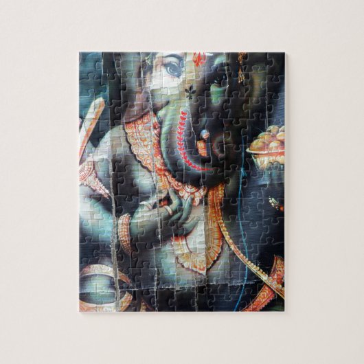 Ganesha-olifant Hindu Succes God Legpuzzel (Verticaal)
