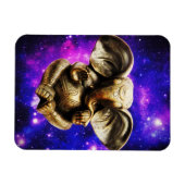 Ganesha op een Keltische Achtergrond Magnet Magneet (Horizontaal)
