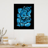 Ganesha Painting Poster (Keuken)