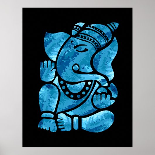 Ganesha Painting Poster (Voorkant)