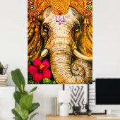 Ganesha Poster (Thuiskantoor)