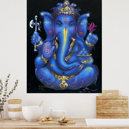 ganesha poster (Keuken)