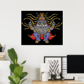 Ganesha Poster (Thuiskantoor)