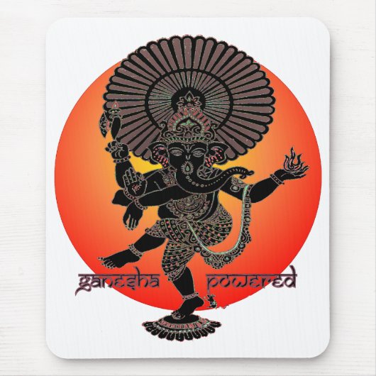 Ganesha Powered Muismat (Voorkant)