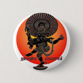 Ganesha Powered Ronde Button 5,7 Cm (Voorkant)
