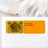 Ganesha retouradres-label etiket (Insitu)