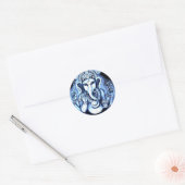 Ganesha Ronde Sticker (Envelop)