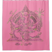 GANESHA - Shower Curtain Douchegordijn (Voorkant)