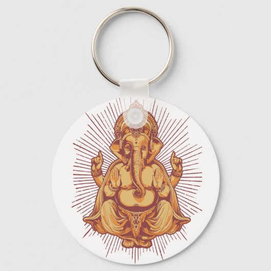 Ganesha Sleutelhanger (Voorkant)