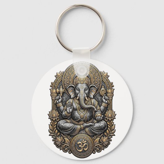 Ganesha Sleutelhanger (Achterkant)