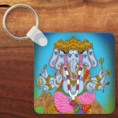 Ganesha-sleutelhanger Sleutelhanger (Voorkant)