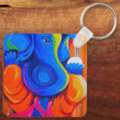 Ganesha-Sleutelhanger Sleutelhanger (Achterkant)