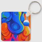 Ganesha-Sleutelhanger Sleutelhanger (Achterkant)