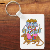 Ganesha-sleutelhanger Sleutelhanger (Voorkant)