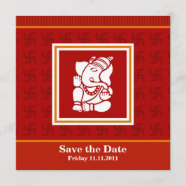 Ganesha sparen de Datum Save The Date