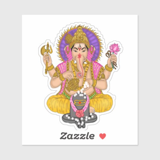 Ganesha Sticker (Vel)