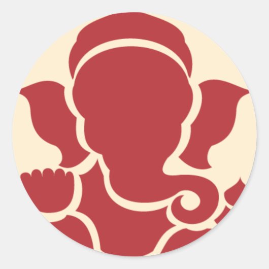 Ganesha sticker 2 (Voorkant)