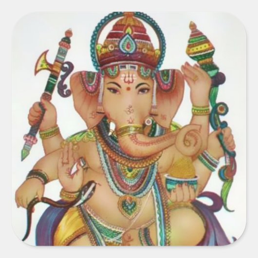 Ganesha Stickers #6 (Voorkant)