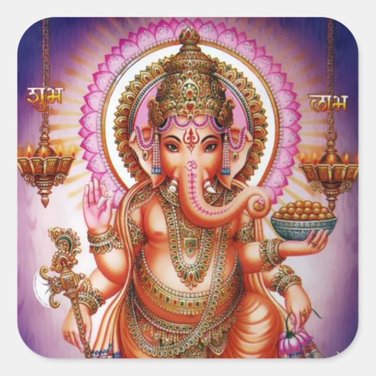 Ganesha Stickers #7 (Voorkant)