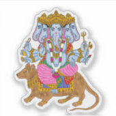Ganesha Stickerverzameling Sticker (Voorkant)