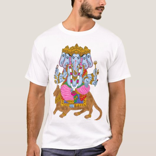 Ganesha T-shirts voor mannen (Voorkant)