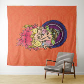 GANESHA - Tapestry Wandkleed (In Situ (horizontaal))