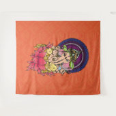 GANESHA - Tapestry Wandkleed (Voorkant (horizontaal))