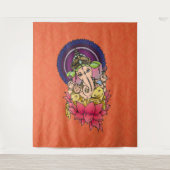 GANESHA - Tapestry Wandkleed (Voorkant)
