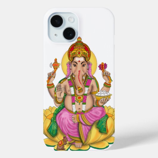 Ganesha telefoonhoesje Case-Mate iPhone case (Achterkant)