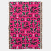 Ganesha-thema Hindu kunstprint Deken (Voorkant Verticaal)