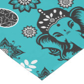 Ganesha-thema Hindu-kunstprint Medium Tafelloper (Hoek)