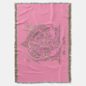 GANESHA - Throw Blanket Deken (Voorkant Verticaal)
