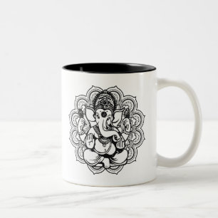 Ganesha Two-Tone Coffee Mok