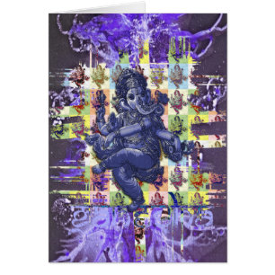 GANESHA   violet verfsplaatstet