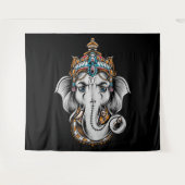 Ganesha Wandkleed (Voorkant (horizontaal))